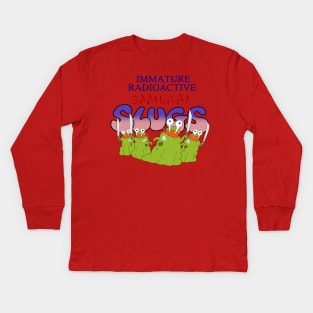 Immature Radioactive Samurai Slugs Kids Long Sleeve T-Shirt